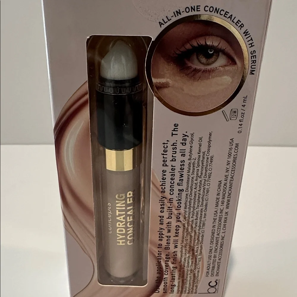 Beauty Concepts All-In-One Hydrating Concealer in Light Ivory.